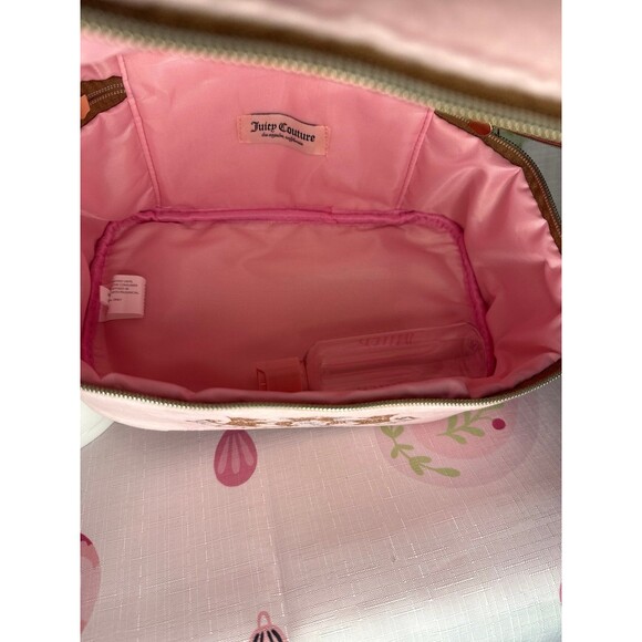 Juicy Couture Pink Scottie Dog Makeup Bag - Picture 3 of 3